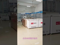 調節可能な棚付きの40立方フィートステンレス鋼の直立冷蔵庫