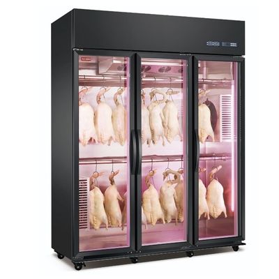 Meat Duck Drying Cabinet Powerful Electric Power Source Adjustable Temperature