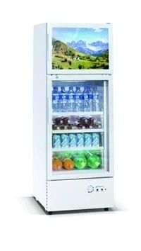 中国 Ecoの友好的なコマーシャルは冷却装置、358L商業直立したフリーザー、最下冷却装置商業表示冷却装置を飲みます サプライヤー