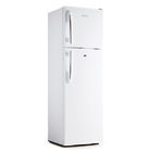 Fast Cooling Low Power Low Noise Direct Cool Double Door Refrigerator , 275L Manual Defrost Freezer