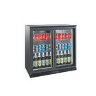 Sliding Door Commercial Beer Refrigerator , 208L Mini Beverage Cooler