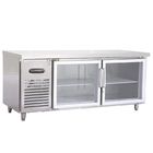 260L Double Temperature Commercial Undercounter Freezer For Chiller Food