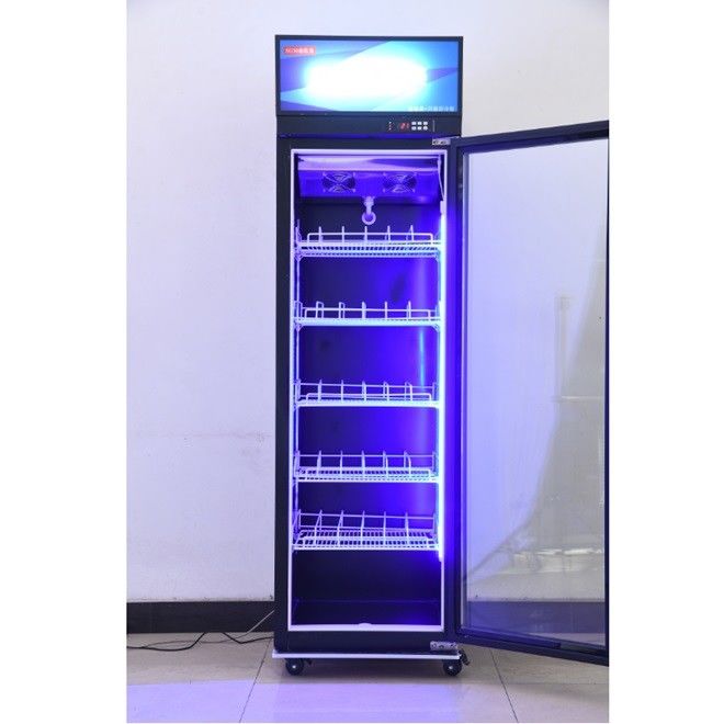 Showcase Commercial Glass Door Beverage Cooler Display Freezer 480L