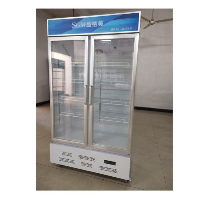 688L Food Upright Display Refrigerator commercial Five Layers Shelves