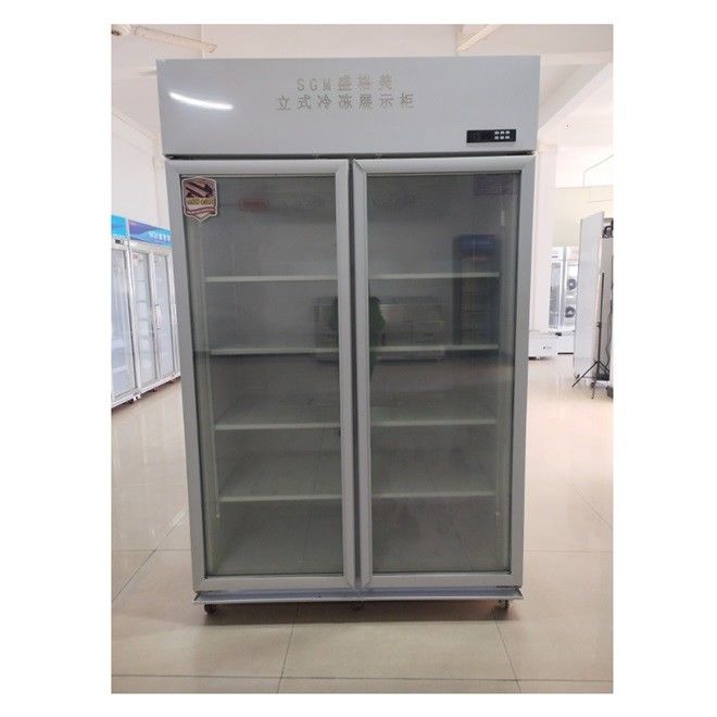 Showcase Upright Display Refrigerator 1260L Frozen Ice Cream Display Freezer