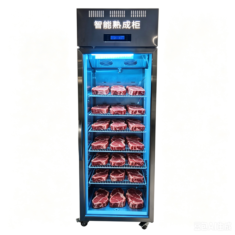 Dry Aging Cabinet Single Door Stainless Steel Beef Aged Steakhouse Equipment